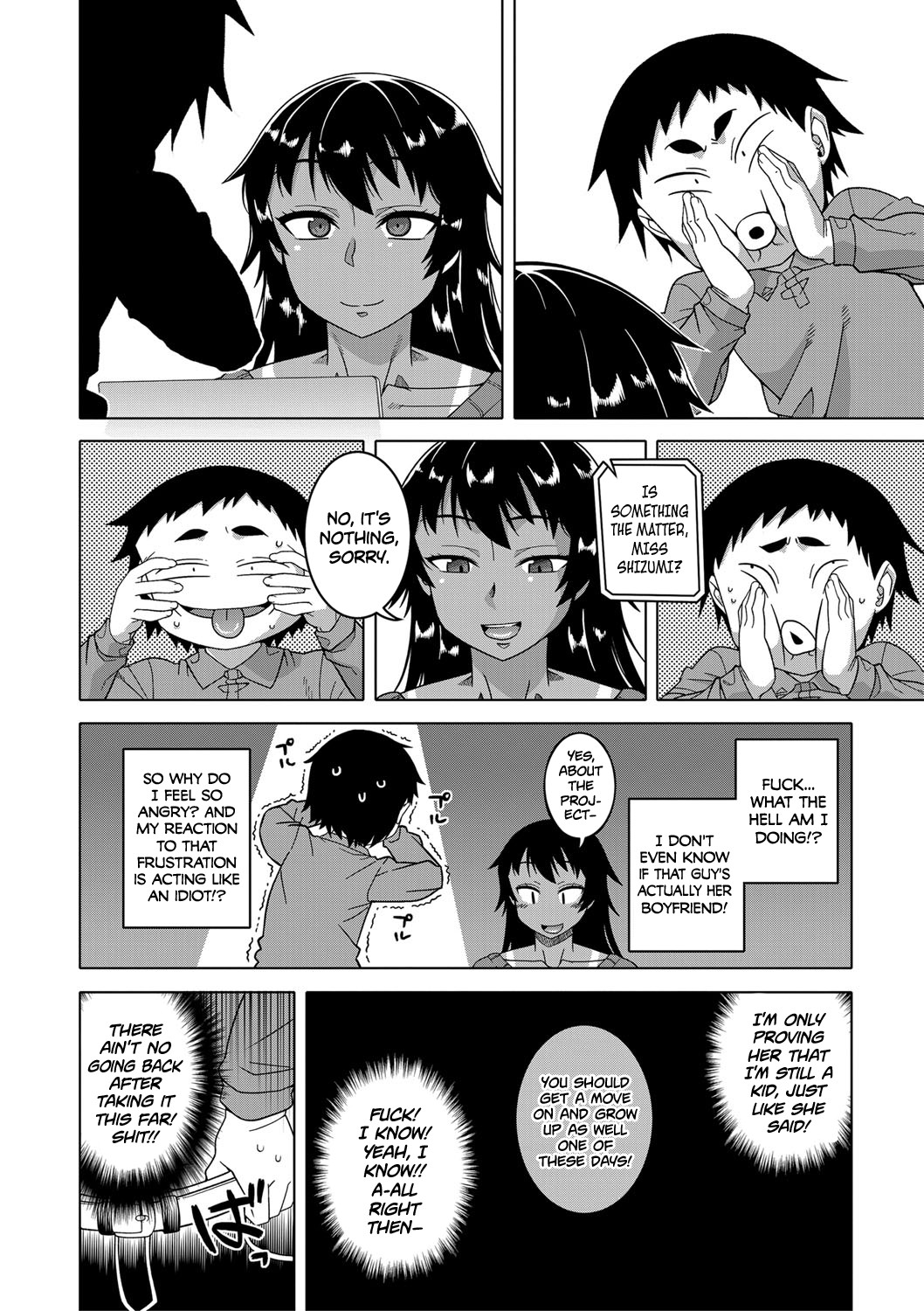 Hentai Manga Comic-My Stupid Older Sister Who's Just a Bit Hot Because Of Her Large Breasts-Chapter 5-6